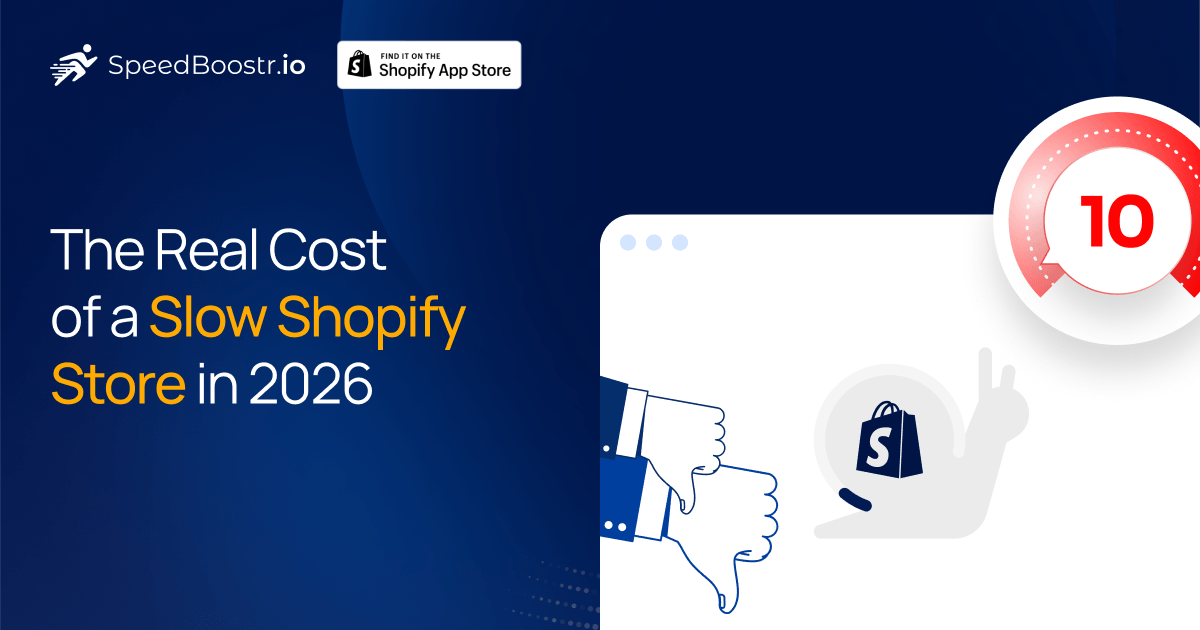 Slow Shopify store showing page speed and e-commerce performance issues