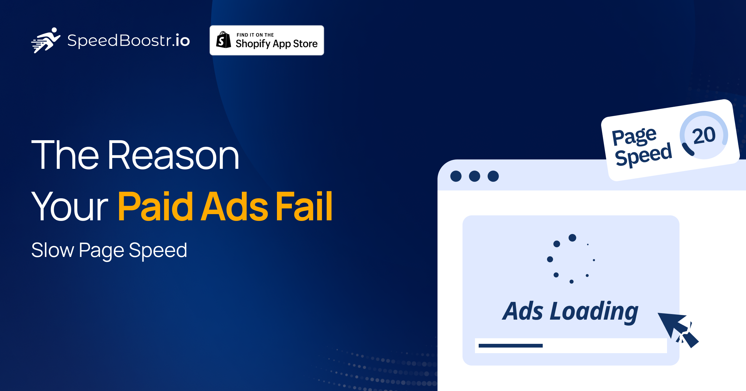 A loading bar is slowing down a digital ad campaign dashboard