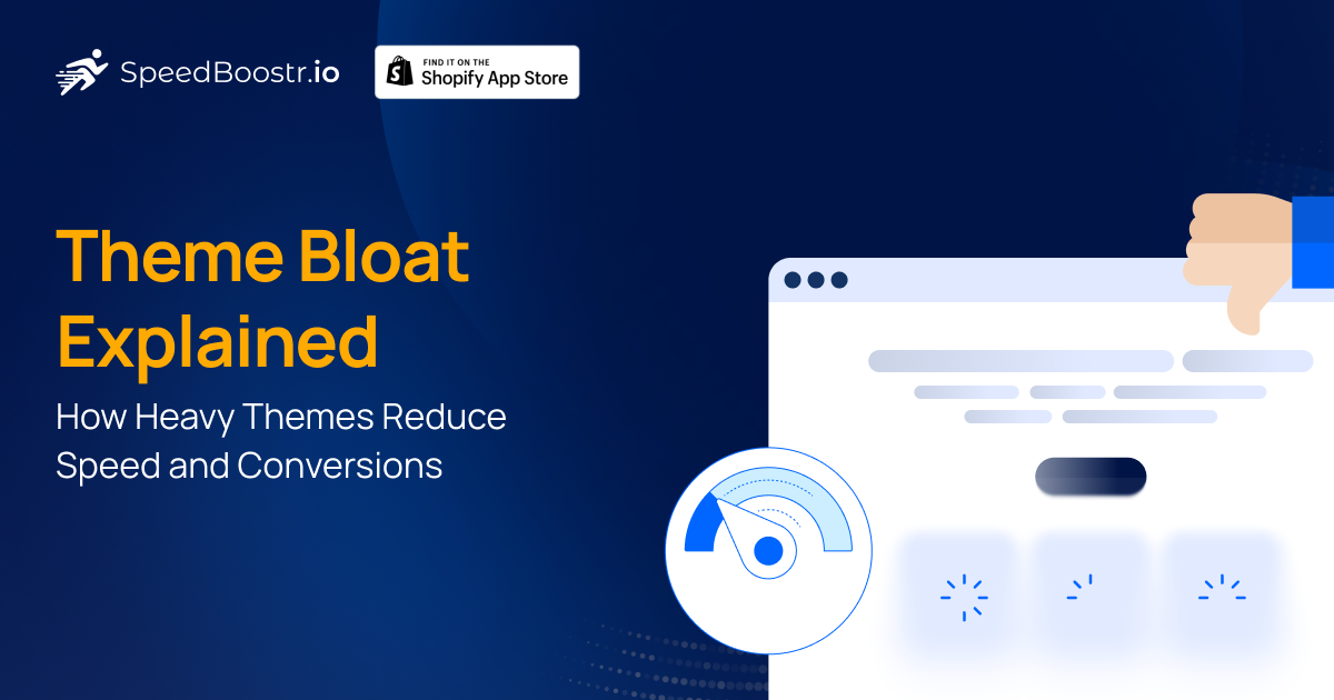 Website speed impact caused by heavy theme features