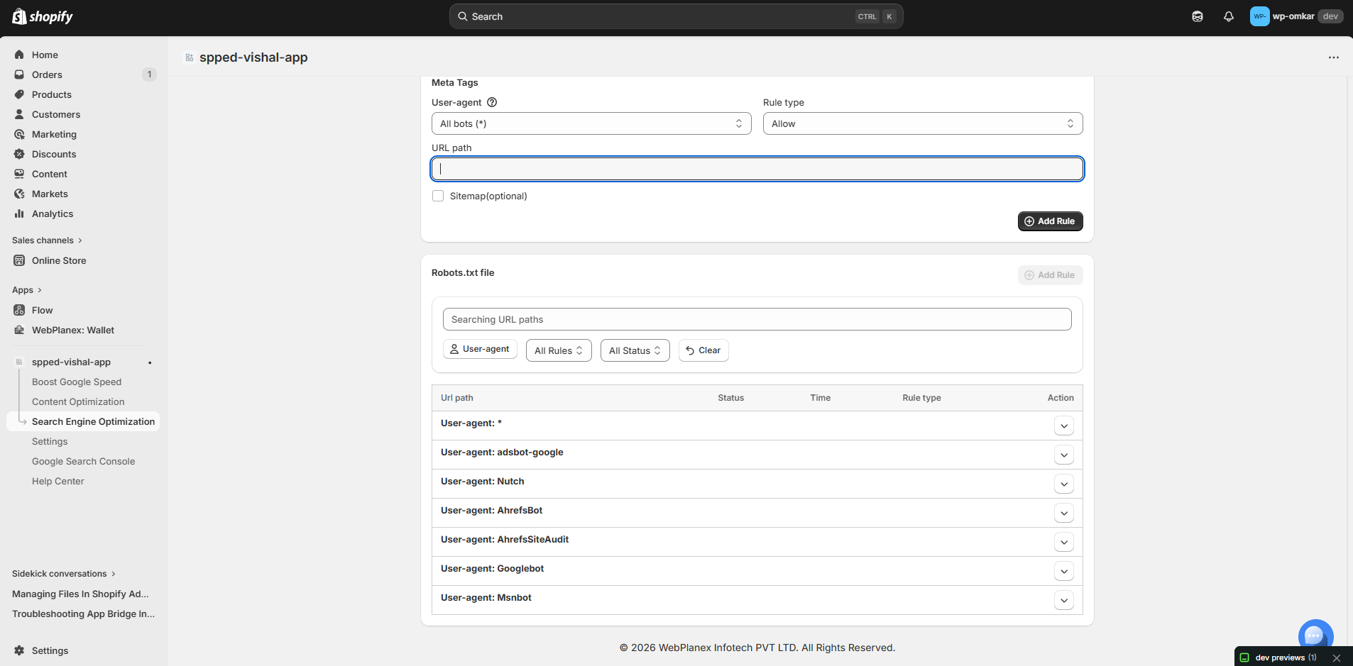 URL path in Robot.txt